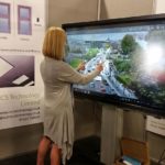 Clevertouch Pro screen at Construction expo 2016